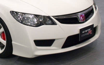 CIVIC 2006 FD2 TYPE-R STYLE FRONT BUMPER POLYPLASTIC